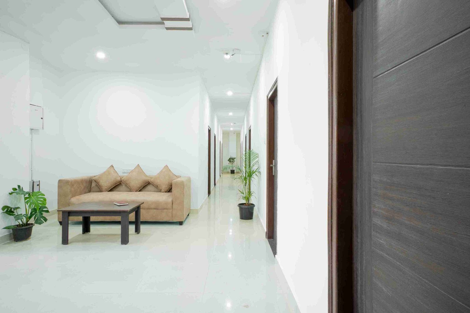 Hotel reception representing guest arrival at SS Hotels Bengaluru